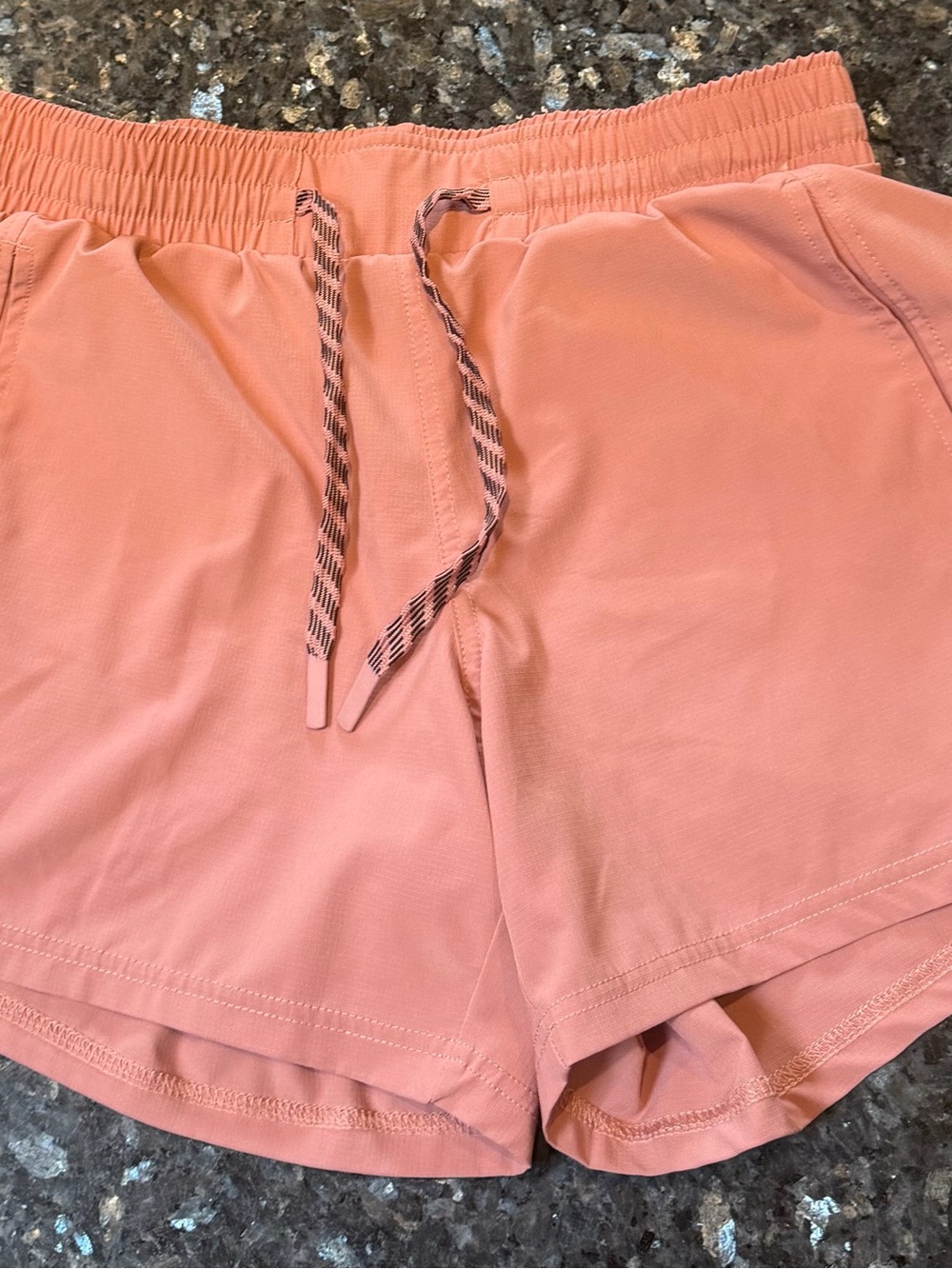 Pacific Trail Women's Pink Drawstring Active Shorts small